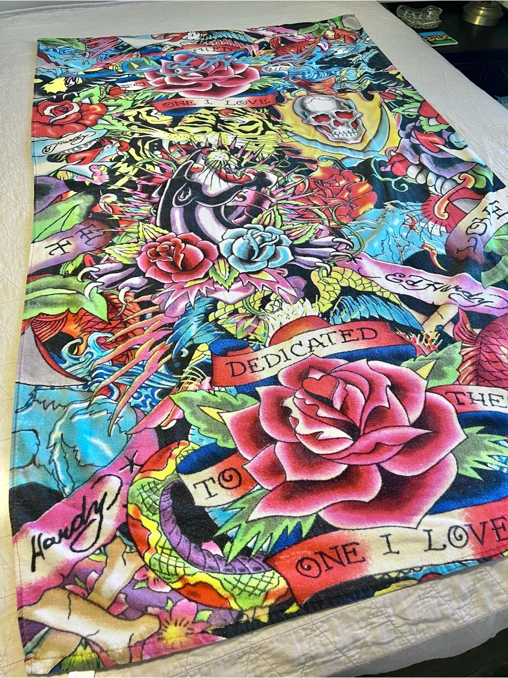 Ed Hardy this towel